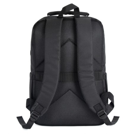 Business backpack with front pocket easy printing