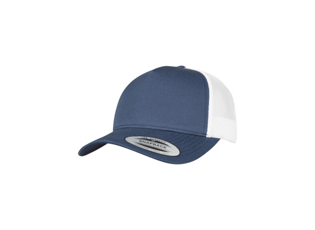 Two-tone retro trucker cap