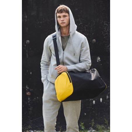 Bolsa de deporte bicolor