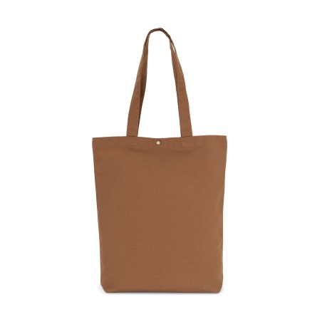 Washed cotton tote bag