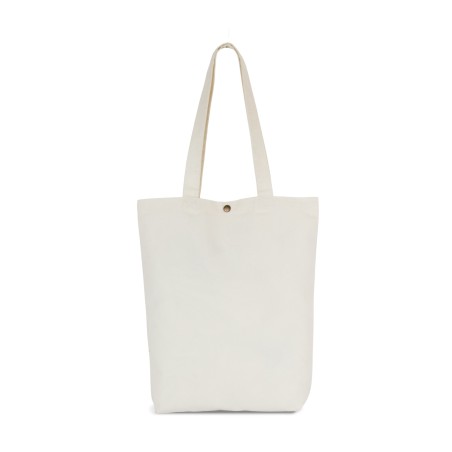 Washed cotton tote bag