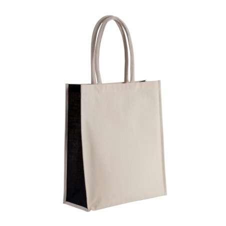 Cotton/jute tote bag - 23 L