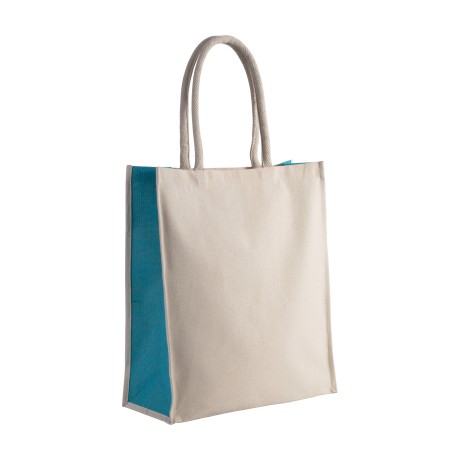 Cotton/jute tote bag - 23 L