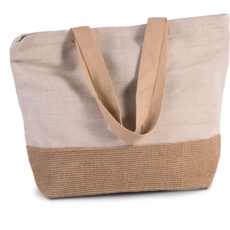 Rustic juco hold-all shopper bag
