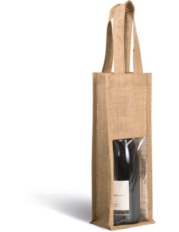 Jute bottle bag