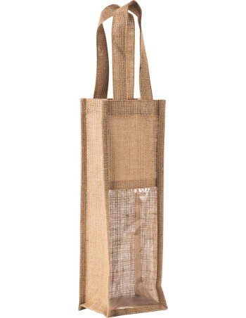 Bolsa de yute para botella 2