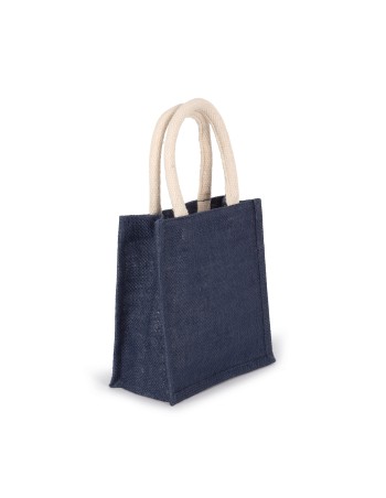 Jute canvas tote - small 2
