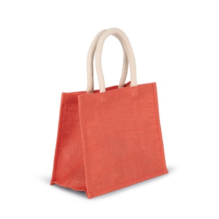 Jute canvas tote - medium