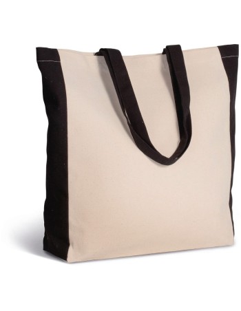 Two-tone tote bag