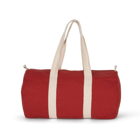 Cotton canvas hold-all bag