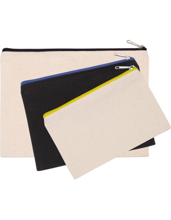 Estuche de algodón canvas, modelo mediano 2