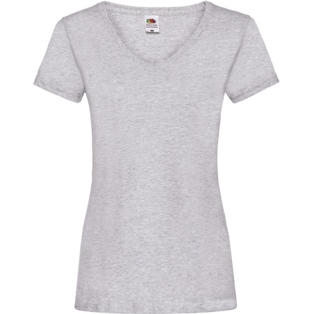 Camiseta Valueweight cuello de pico mujer (61-398-0)