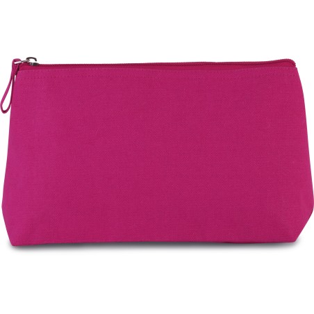 Cotton canvas toiletry bag