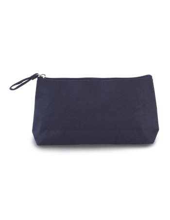 Cotton canvas toiletry bag
