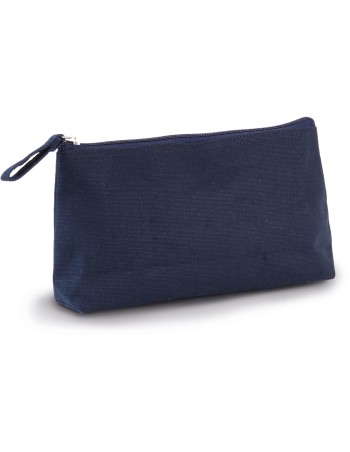 Cotton canvas toiletry bag 2