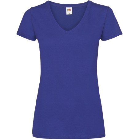 Camiseta Valueweight cuello de pico mujer (61-398-0)