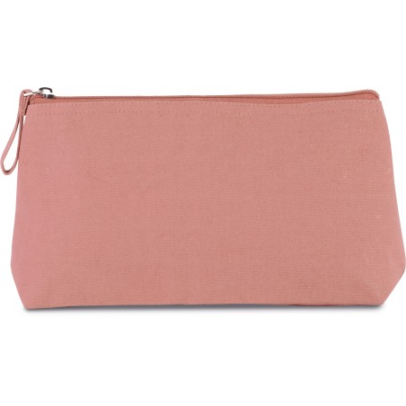 Cotton canvas toiletry bag