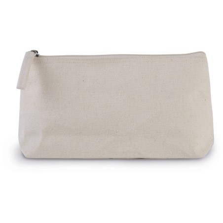 Cotton canvas toiletry bag