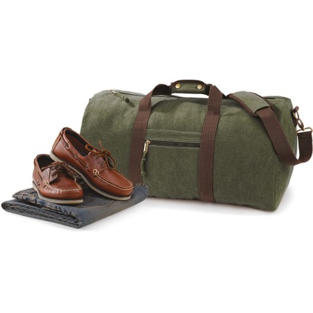 Vintage Canvas Holdall