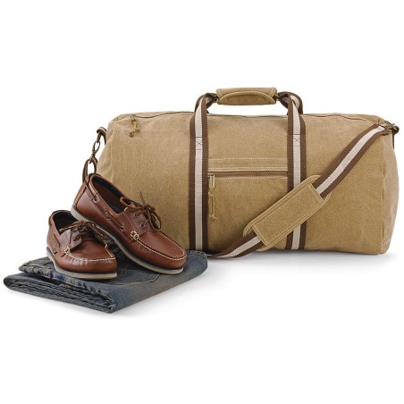 Vintage Canvas Holdall