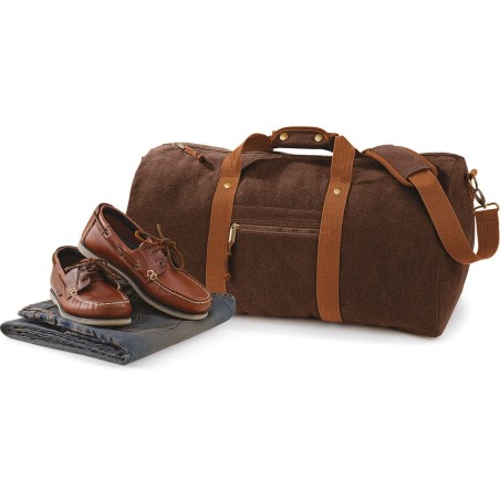 Vintage Canvas Holdall