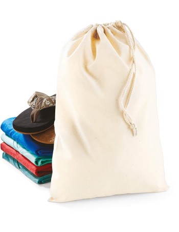 Bolsa algodón con cordones