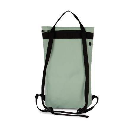 Flat recycled urban backpack
