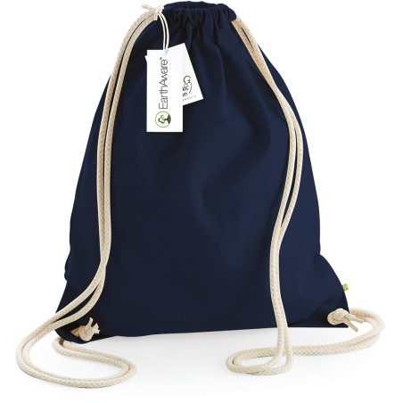 Bolsa de gimnasio EARTHAWARE® - algodón orgánico