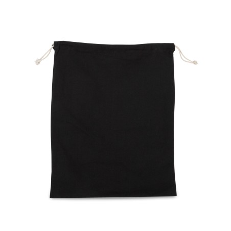 Cotton bag with drawcord closure