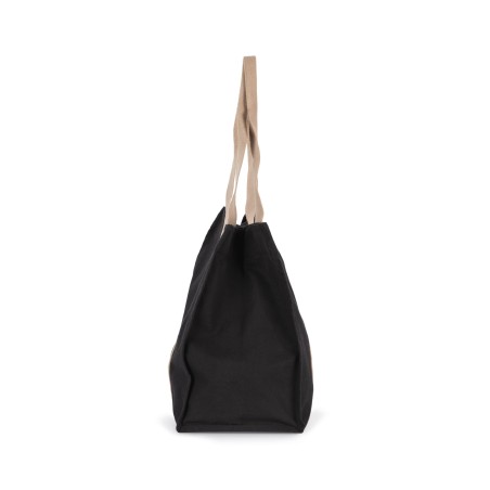 Large recycled gusseted shopping bag
