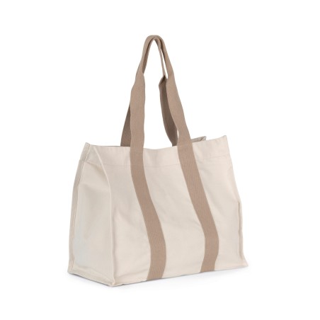 Bolsa shopper reciclada grande con fuelle