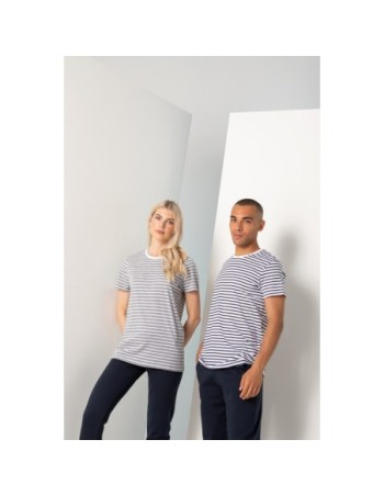 Camiseta A Rayas unisex