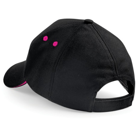 Gorra Ultimate - 5 paneles con sándwich contrastado