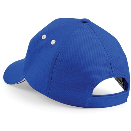 Men ultimate 5 panels cap - contrast sandwich peak