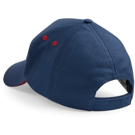 Gorra Ultimate - 5 paneles con sándwich contrastado