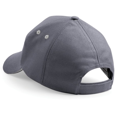 Men ultimate 5 panels cap - contrast sandwich peak