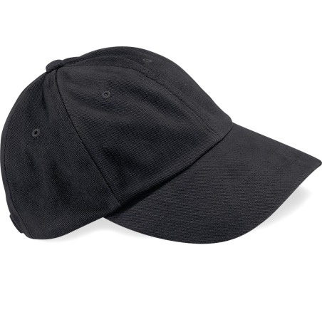 Gorra de perfil bajo de algodón peinado - 6 paneles