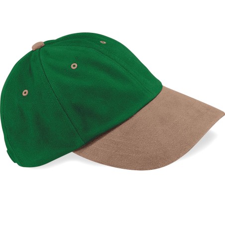 Men low profile heavy brushed cotton 6 panels cap