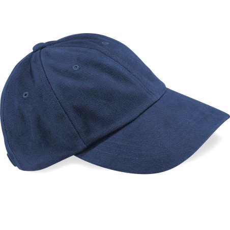 Men low profile heavy brushed cotton 6 panels cap