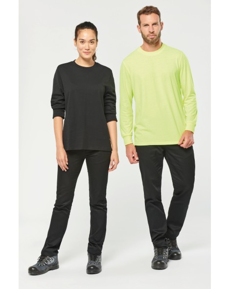 Camiseta ecorresponsable manga larga - Unisex