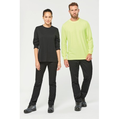 Camiseta ecorresponsable manga larga - Unisex