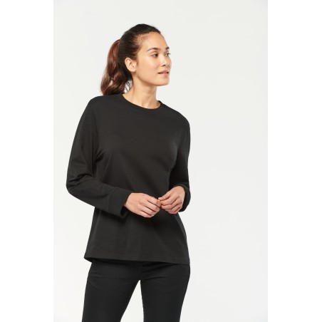 Camiseta ecorresponsable manga larga - Unisex