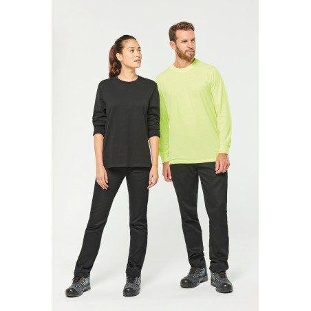 Camiseta ecorresponsable manga larga - Unisex