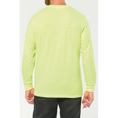 Camiseta ecorresponsable manga larga - Unisex