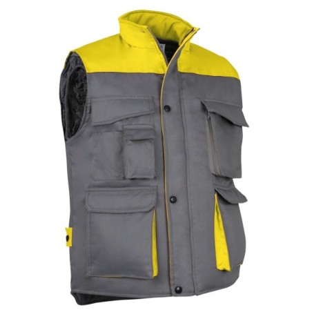CHALECO BICOLOR MULTIBOLSILLOS
