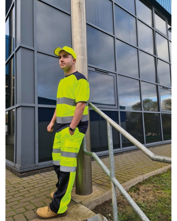 Camiseta bicolor Hi-vis 2