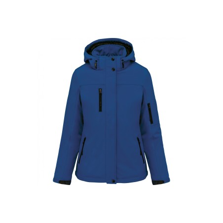 PARKA SOFTSHELL CAPUCHA FORRADA MUJER