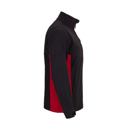 CHAQUETA CREMALLERA SOFTSHELL BICOLOR 