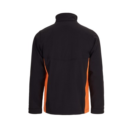 CHAQUETA CREMALLERA SOFTSHELL BICOLOR 