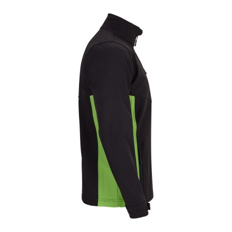 CHAQUETA CREMALLERA SOFTSHELL BICOLOR 